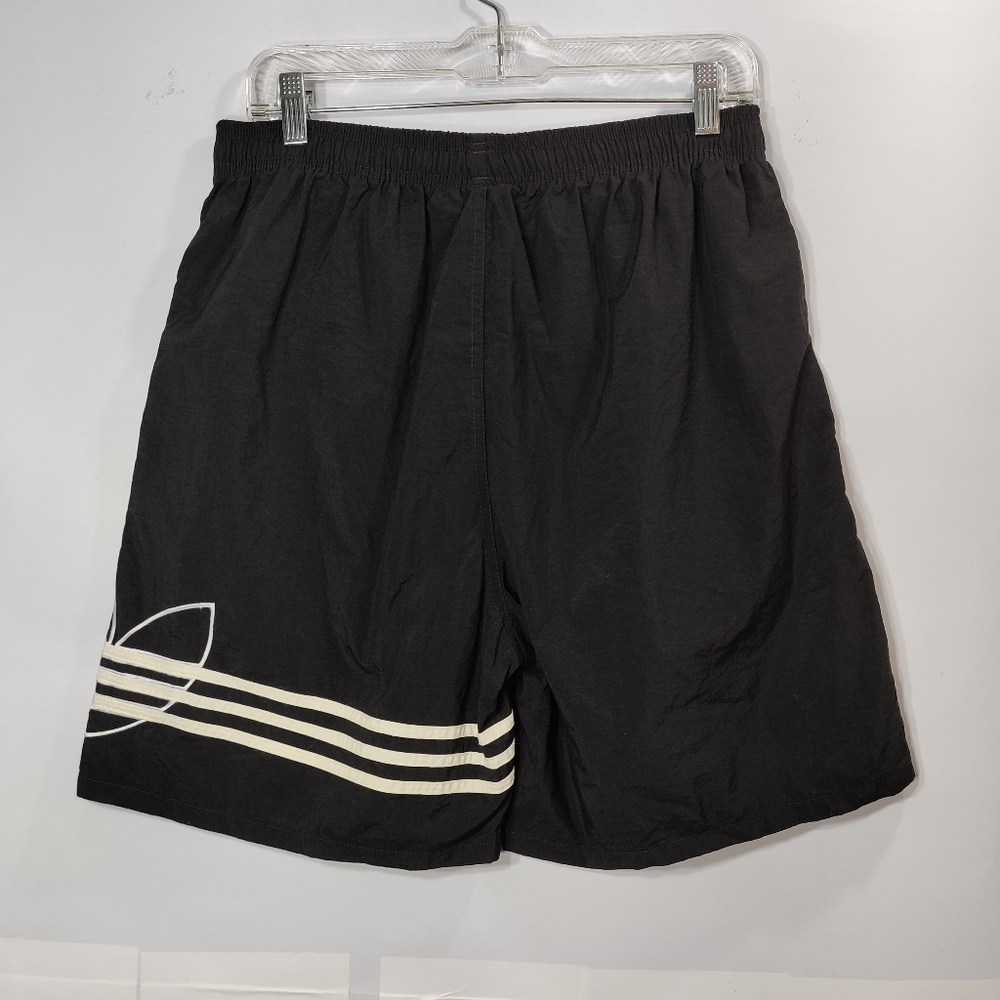 Adidas  Vintage Running Shorts Nylon Embroidered L - Picture 2 of 4